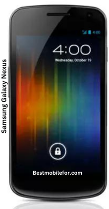 Samsung Galaxy Nexus mobile phone photos